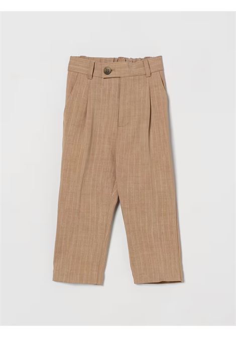 Pantaloni a righe MANUEL RITZ | MR3333MOKA